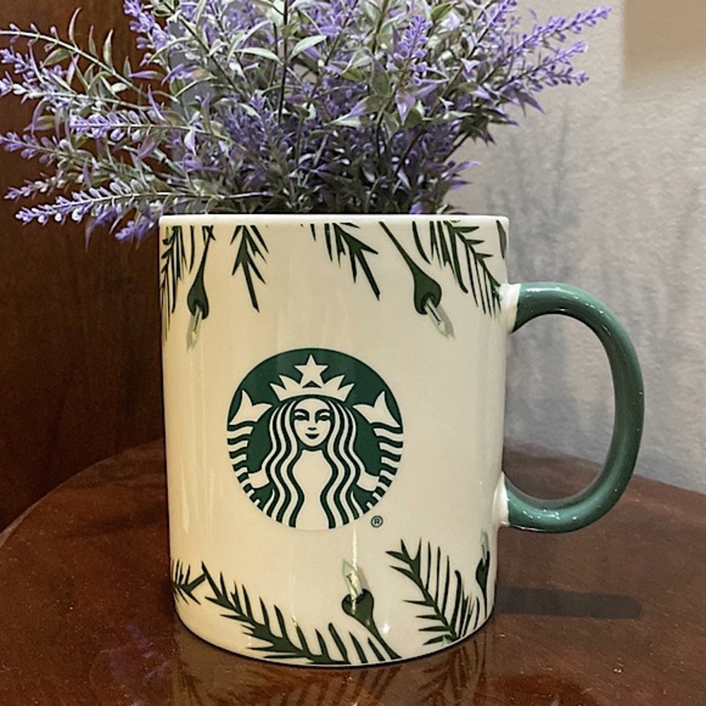 Starbucks Christmas Themed Holiday Lights 2020 Collector Large Size Mug 26oz